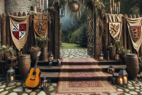 Casamento Medieval ao Ar Livre: Dicas de Arquitetura para Criar o Ambiente Perfeito