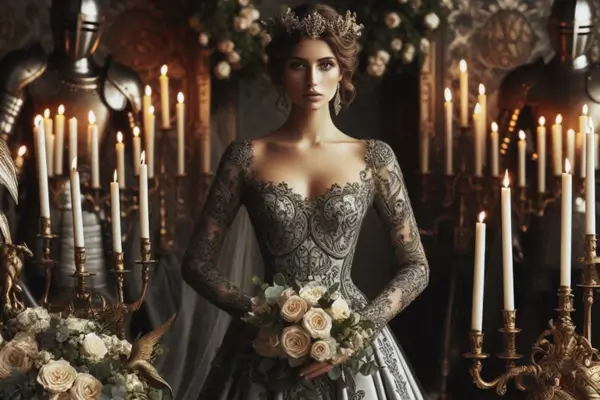 Traje de casamento medieval: Como recriar o estilo com toques modernos
