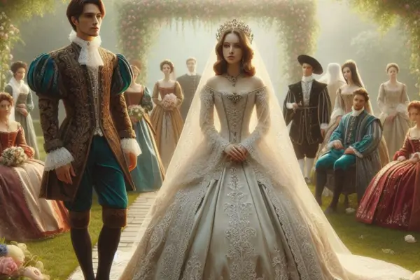 O Uso de Tecidos Nobres e Bordados nos Trajes de Casamento do Renascimento